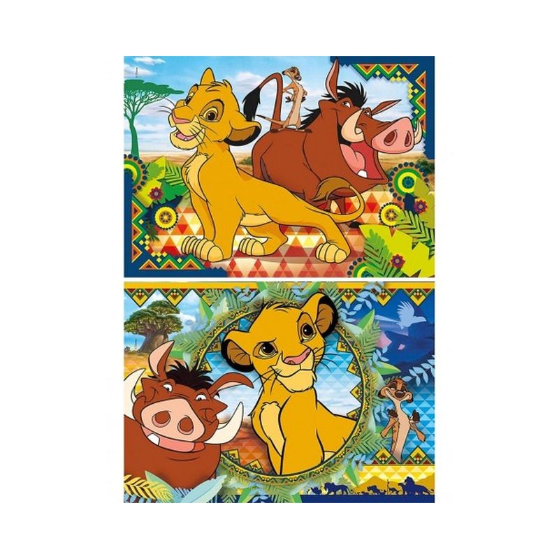 PUZZLE PZ.2X60 LION KING 21604 EAN  INGROSSO PUZZLE CLASSICI