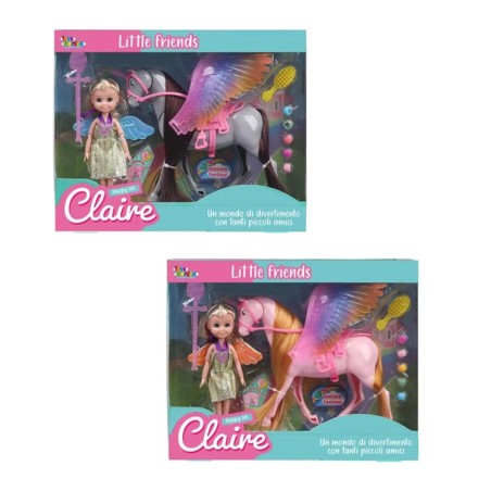 CLAIRE MAGICO PEGASO EAN 8007632279202 INGROSSO BAMBOLE ECONOMICHE