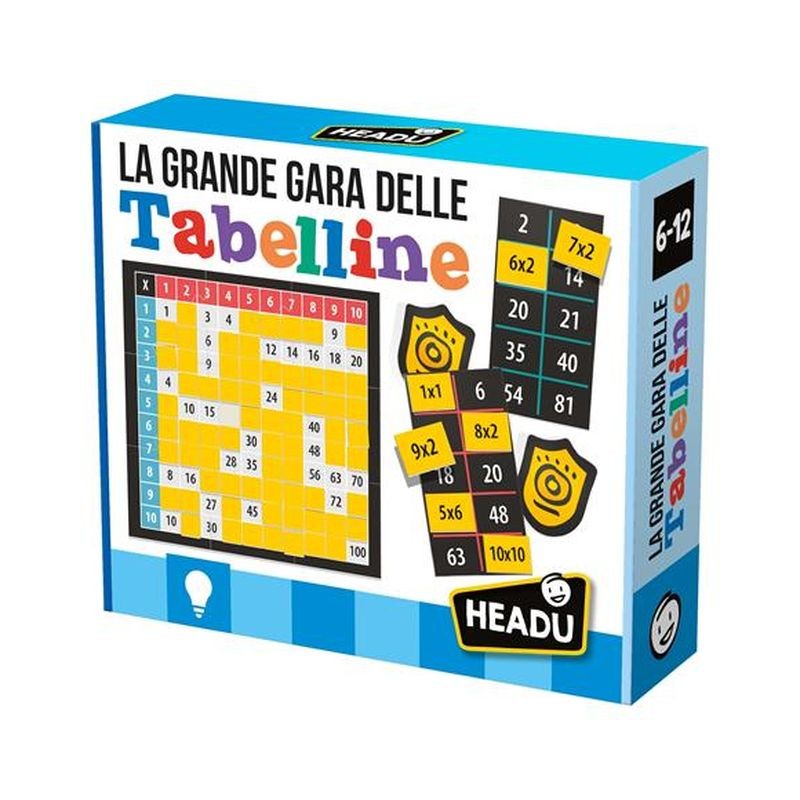 GRANDE GARA DELLE TABELLINE EAN 8059591425428 INGROSSO GIOCHI CREATIVI