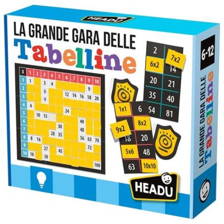GRANDE GARA DELLE TABELLINE EAN 8059591425428 INGROSSO GIOCHI CREATIVI
