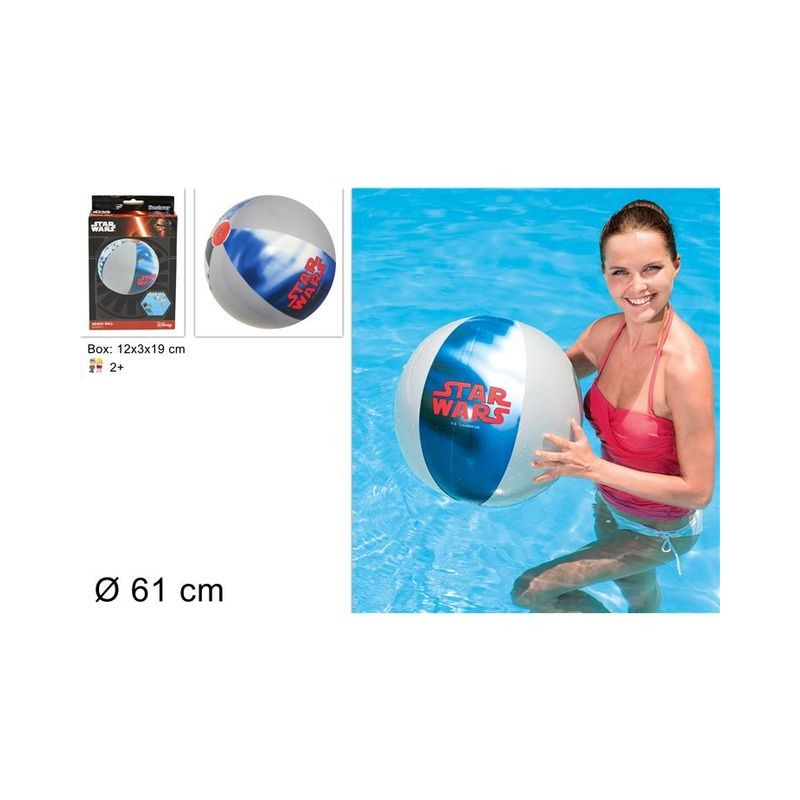 PALLONE MARE STAR WARS CM.61 EAN 6942138929904 INGROSSO PALLE GONFIABILI MARE