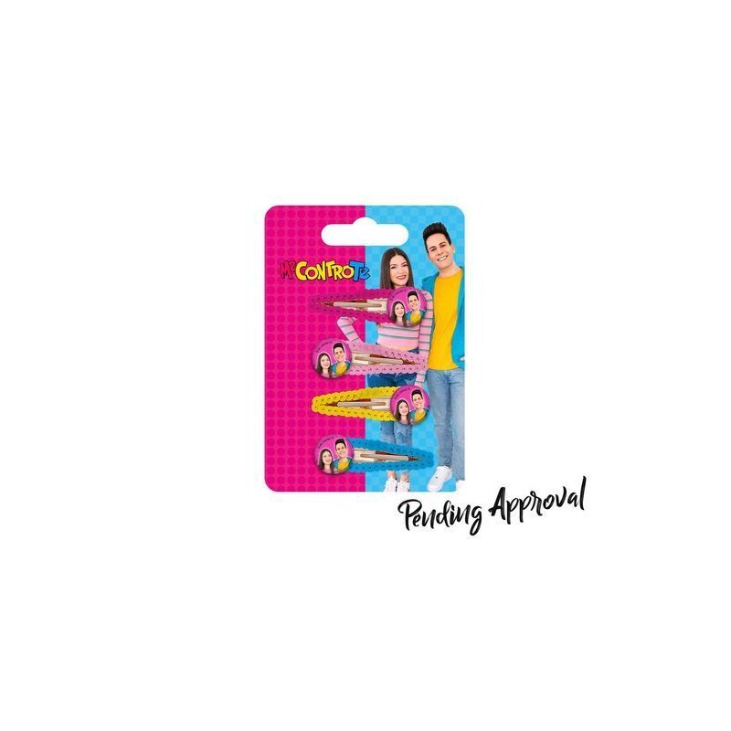 CLIC CLAC ME CONTRO TE PZ.4 EAN  INGROSSO MOLLETTE E CLIP