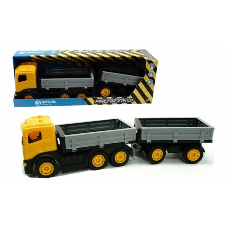 CAMION 6 RUOTE RIMORCHIO E MULTISPONDA EAN 8002936112804 INGROSSO MEZZI E BARCHETTE