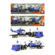 INGROSSO SET POLIZIA C/MEZZI E P