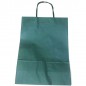 SHOPPER CARTA 27X36 VERDE BOSCO C.25 EAN 8010598625303 INGROSSO SACCHETTI E SHOPPER REGALO