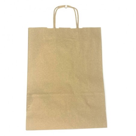 SHOPPER CARTA 54X49 AVANA C.25 EAN 8010598600577 INGROSSO SACCHETTI E SHOPPER REGALO