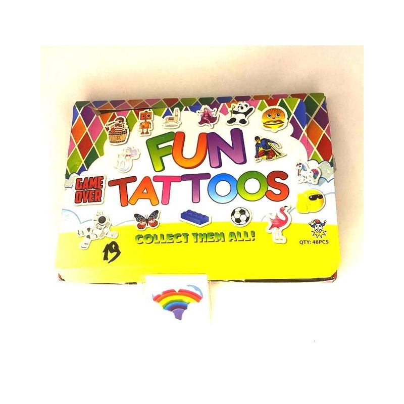 TATUAGGI ASSORTITI PZ.12 (48) EAN 5026619513842 INGROSSO GIOCATTOLI PER BAMBINE