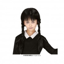 INGROSSO PARRUCCA TRECCE NERE C/