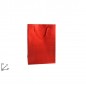 BUSTA REGALO SATINATA ROSSA CM42X30X12 EAN 8053482145273 INGROSSO SACCHETTI E SHOPPER NATALIZI