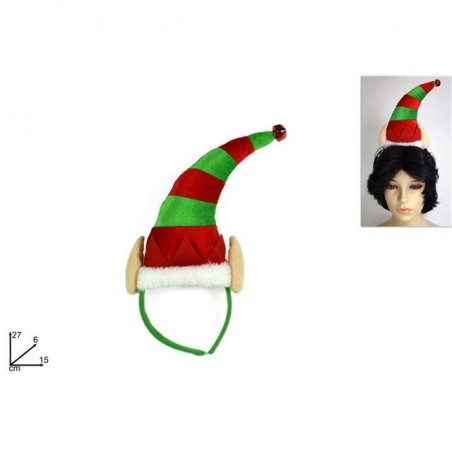 CERCHIETTO ELFO EAN 8033113745577 INGROSSO CAPPELLI NATALIZI