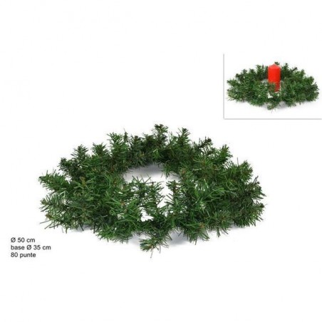 GIROCANDELA PINO 35 CM 80 EAN 8033113065866 INGROSSO CANDELE E LAMPADE NATALIZIE