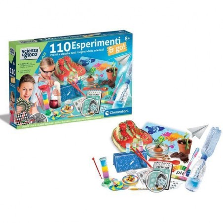 110 ESPERIMENTI NEW CLEMENTONI EAN 8005125193615 INGROSSO SCIENZA E GIOCO CLEMENTONI