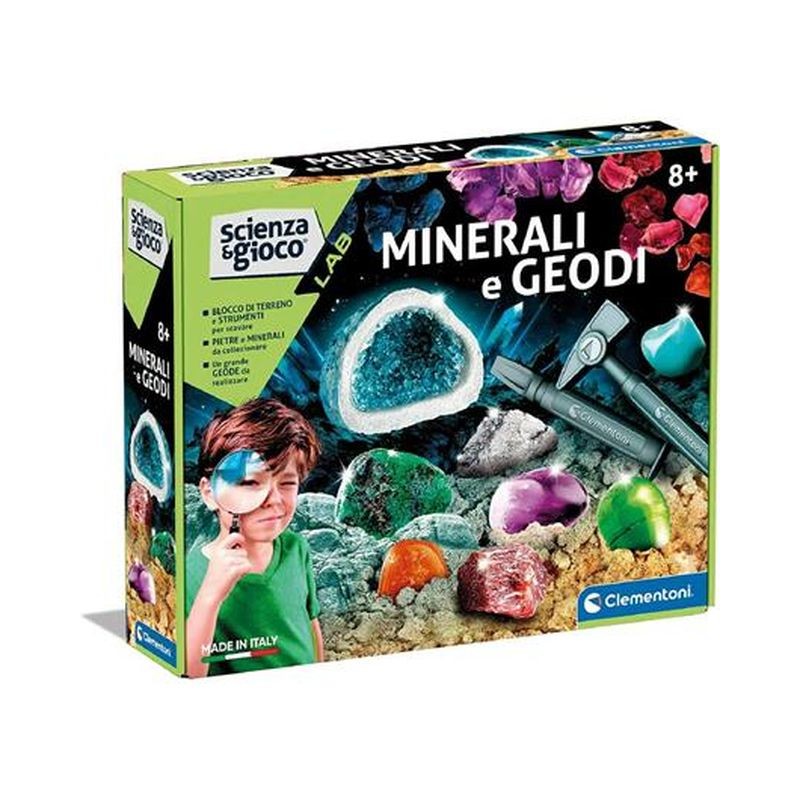 MINERALI E GEODI EAN 8005125193509 INGROSSO SCIENZA E GIOCO CLEMENTONI