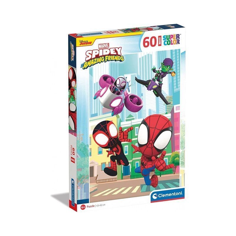 PUZZLE MAXI PZ.60 SPIDEY & HIS AMAZING F EAN 8005125264766 INGROSSO PUZZLE CLASSICI