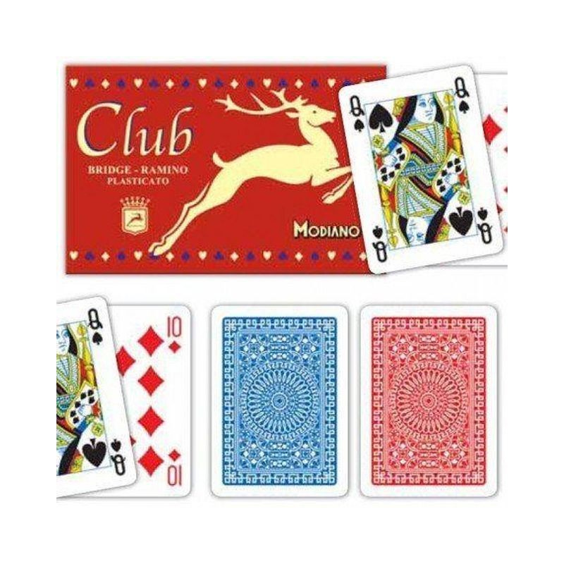 CARTE RAMINO CLUB CERVETTO EAN 8003080003857 INGROSSO CARTE DA GIOCO
