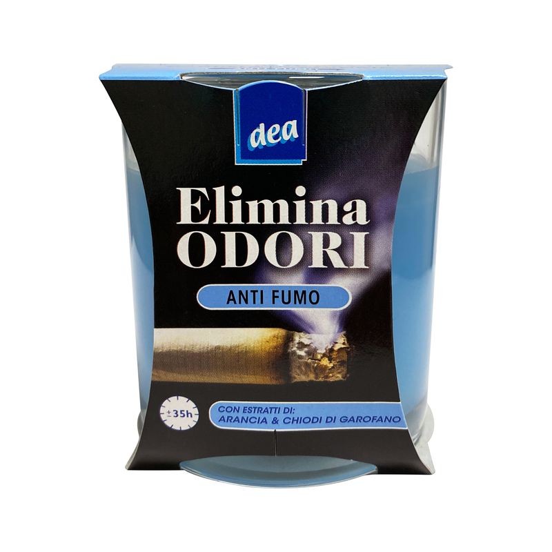 CANDELA BICCH. ELIMINA ODORI ANTIFUMO EAN 8004830300707 INGROSSO CANDELE PER LA CASA