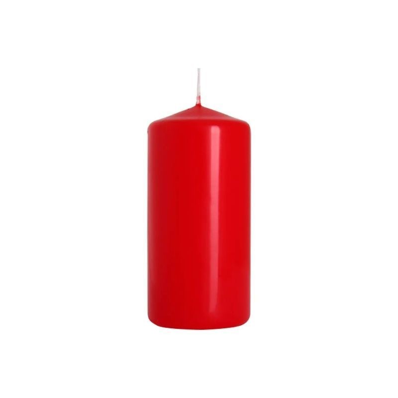 CANDELA DIAM.4,8X10CM ROSSO EAN 5906927351308 INGROSSO CANDELE E LAMPADE NATALIZIE