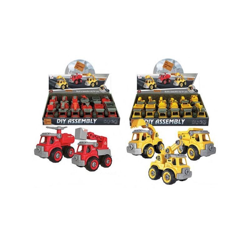 MEZZI LAVORO/SOCCORSO 10CM SMONTABILI EAN 8009549374131 INGROSSO MODELLINI AUTO