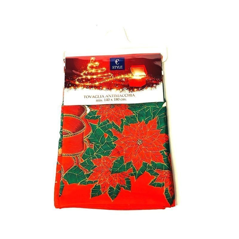 TOVAGLIA NATALE ANTIMACCHIA 140X180CM EAN 8056093260113 INGROSSO TOVAGLIE NATALIZIE