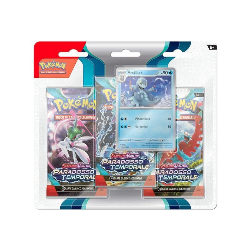 POKEMON SC/VI PARADOSSO TEMP 2 BL. 3 PAC EAN 0820650603518 INGROSSO GIOCHI DI CARTE