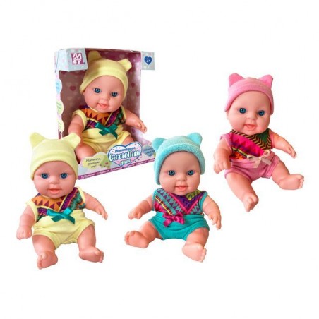 MINI CICCIOTTINI CM. 18 EAN  INGROSSO BAMBOLE ECONOMICHE