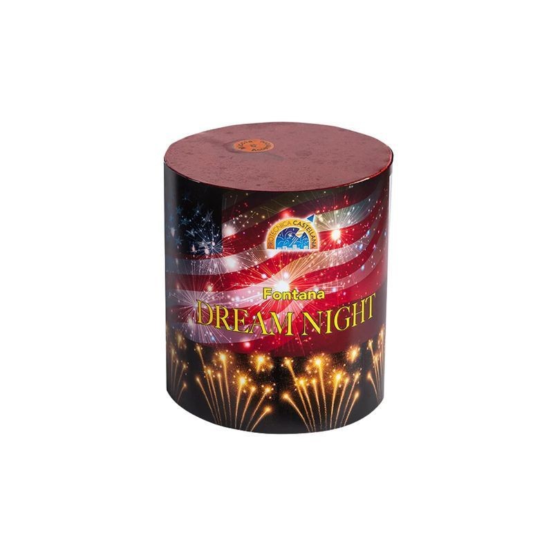 FONTANA DREAM NIGHT 1 PZ EAN 8023993861627 INGROSSO FONTANE FUOCHI D'ARTIFICIO