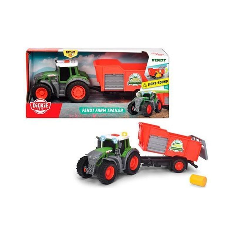 TRATTORE FENDT CM. 26 EAN 4006333080654 INGROSSO MODELLINI AUTO LUCI E SUONI