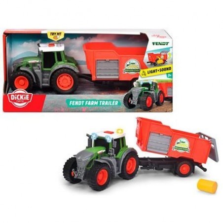 TRATTORE FENDT CM. 26 EAN 4006333080654 INGROSSO MODELLINI AUTO LUCI E SUONI