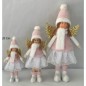 ANGIOLETTO LOVELY ROSA CM. 20 EAN 8023650049290 INGROSSO PUPAZZI E GNOMI NATALIZI