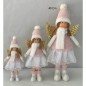 ANGIOLETTO LOVELY ROSA CM. 40 EAN 8023650049351 INGROSSO PUPAZZI E GNOMI NATALIZI