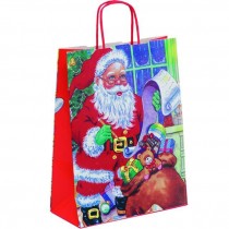 INGROSSO SHOPPER BABBO NATALE CM