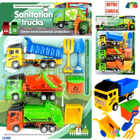 MEZZI ECOLOGICI C/ACCESSORI RETROCARICA EAN  INGROSSO GIOCHI DA EDICOLA