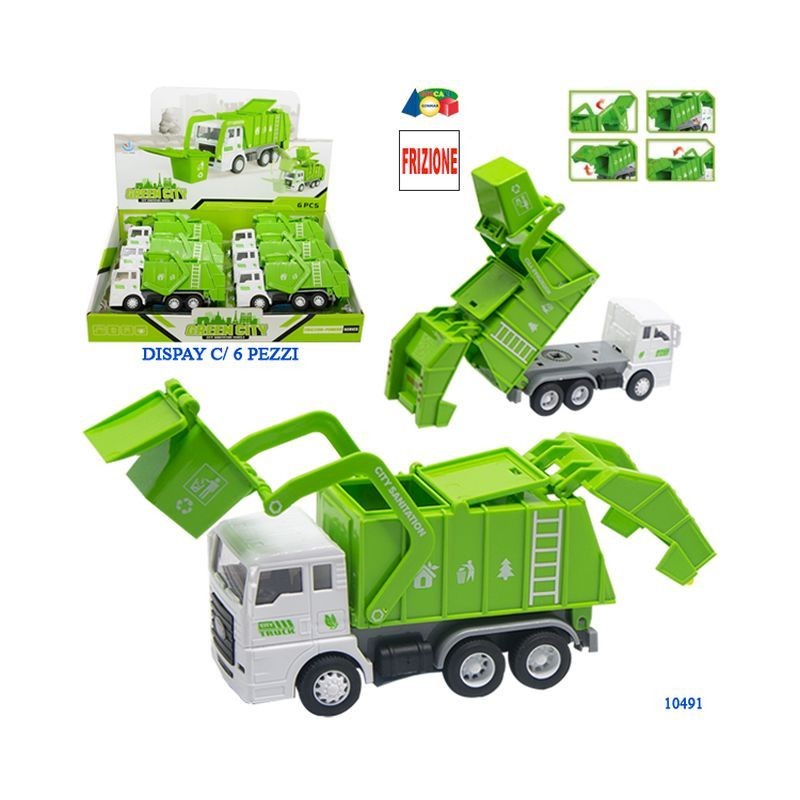 MEZZO ECOLOGICO FRIZ. C/CASSONETTO EAN 8057438022243 INGROSSO MODELLINI AUTO A FRIZIONE