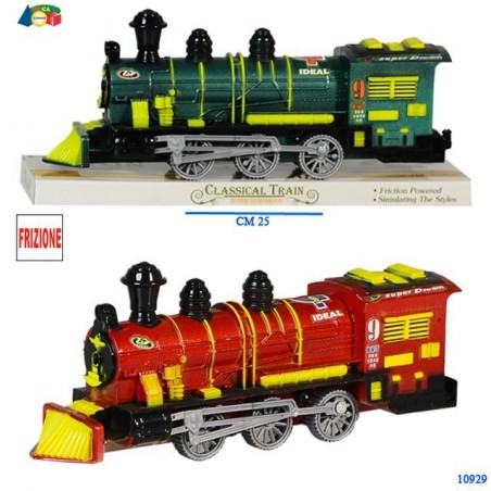 LOCOMOTIVA WESTERN FRIZ ASS IN CUPOLA EAN  INGROSSO MODELLINI AUTO A FRIZIONE
