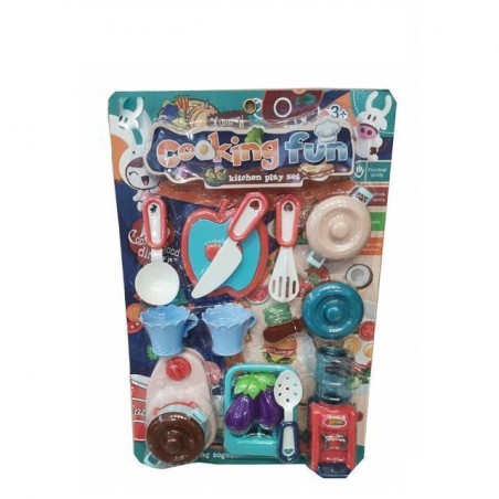 KITCHEN SET COOKING FUN (45X30) EAN 8021029962331 INGROSSO GIOCHI DA EDICOLA