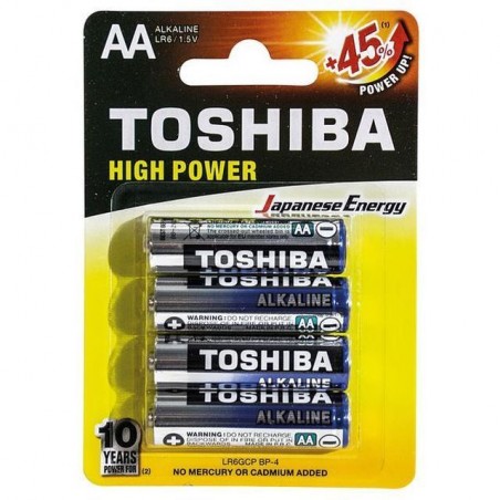 TOSHIBA PILE ALK LR6 AA STILO PZ.4 EAN 4904530592546 INGROSSO PILE STILO MINISTILO ALTRO
