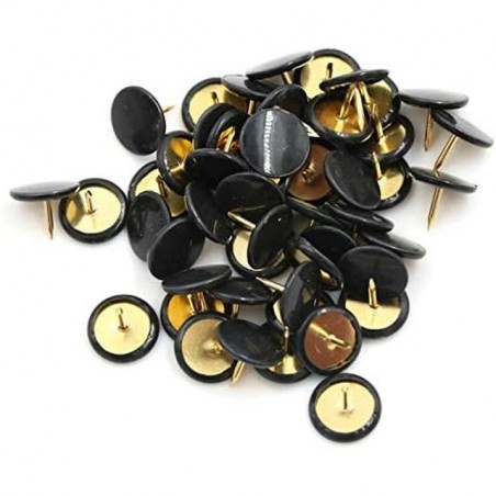 PUNTINE NERE 100PZ EAN 8006772700669 INGROSSO PUNTINE E FERMAGLI