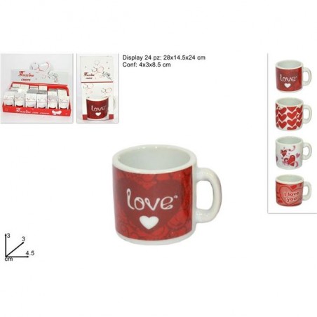 MINI TAZZINE S.V. EAN 8033113372131 INGROSSO SAN VALENTINO