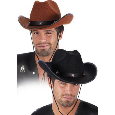 CAPPELLO COW-BOY IN FELTRO EAN 8004761059101 INGROSSO CAPPELLI E CERCHIETTI DI CARNEVALE