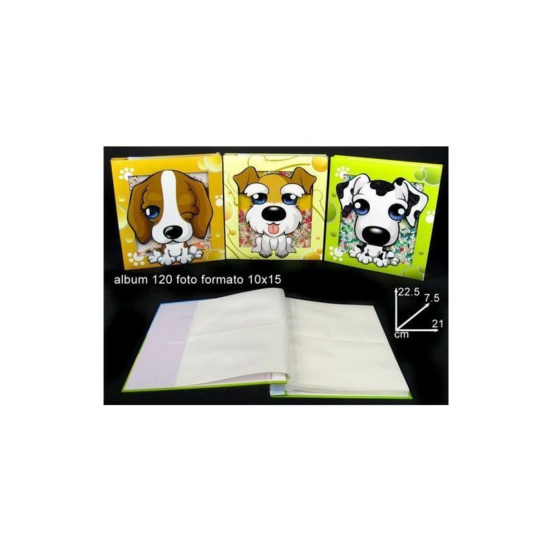 ALBUM FOTO 120 FOTO 10X15 CAGNOLINI EAN 8027501053115 INGROSSO ALBUM FOTO