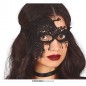 MASCHERA NERA IN PIZZO EAN 8434077120316 INGROSSO MASCHERE DI CARNEVALE