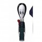COSTUME ADDAMS FAMILY MERCOLEDI' EAN 8026196111438 INGROSSO COSTUMI HALLOWEEN BAMBINA