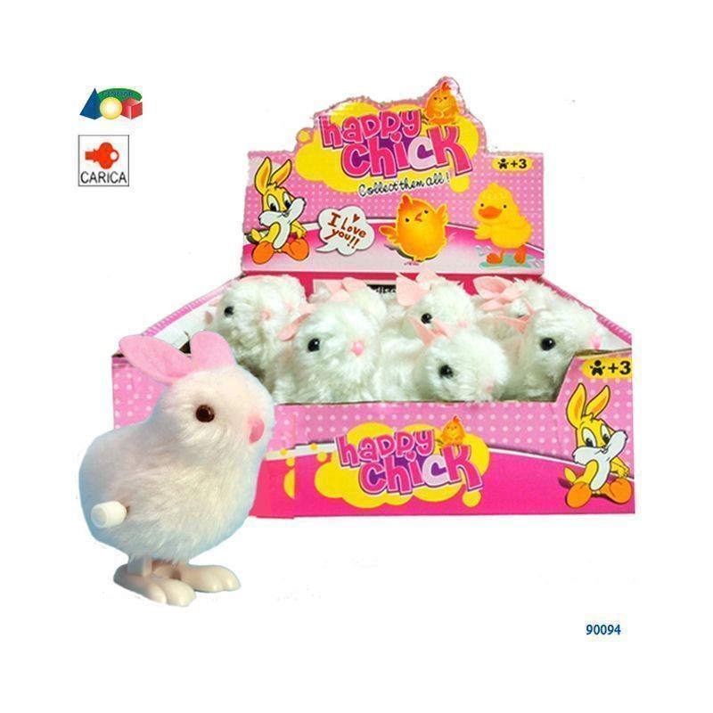 CONIGLIO SALTANTE A CARICA EAN 8055742227415 INGROSSO DECORAZIONI PER PASQUA