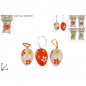 APPENDINI UOVA CM.6 3PZ FIORI ASS EAN 8053482161754 INGROSSO DECORAZIONI PER PASQUA