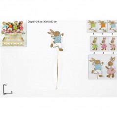 INGROSSO SPILLONE CONIGLIO LEGNO