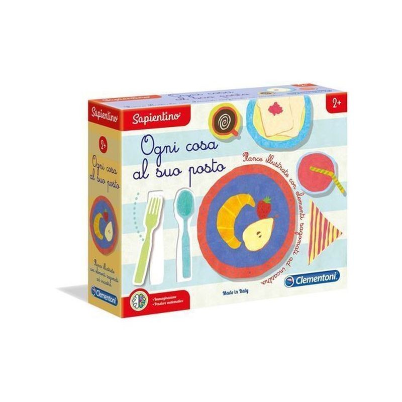 OGNI COSA AL SUO POSTO SAPIENTINO +2ANNI EAN  INGROSSO GIOCHI SAPIENTINO