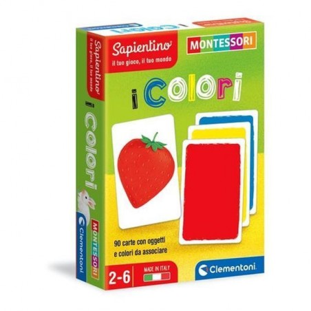 INGROSSO MONTESSORI CARTE COLORI