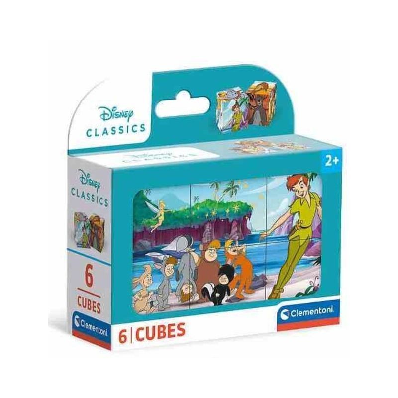 VALIGETTA 6 CUBI DISNEY CLASSIC 40657 EAN 800512540657 INGROSSO PUZZLE CLASSICI