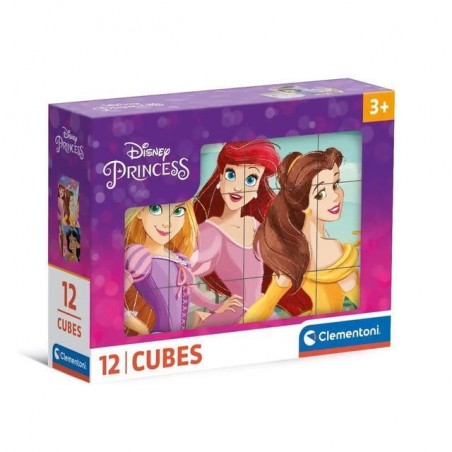 VALIGETTA 12 CUBI DISNEY PRINCESS 2024 EAN 8005125411979 INGROSSO PUZZLE CLASSICI