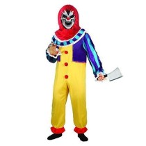 INGROSSO COSTUME HORROR CLOWN BOY 8-10 ANNI